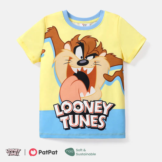 Looney Tunes Niño/Niña Camiseta de Manga Corta con Estampado del Personaje Naia